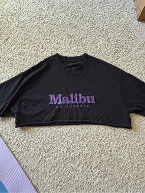 Brandy Melville malibu graphic cotton tee